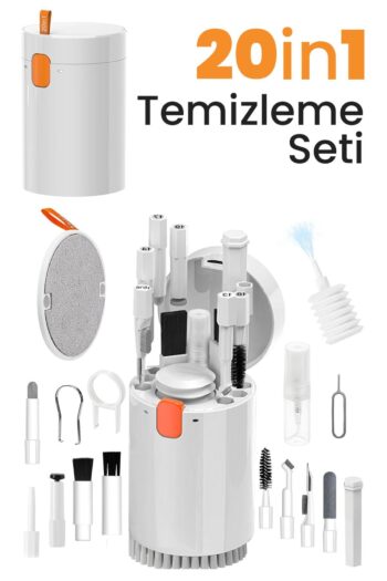 20 in 1 Çok Fonksiyonlu Temizlik Kiti Kulaklık Klavye Telefon Elektronik Cihaz Temizlik Seti