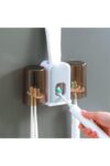 BUFFER® Montaj Gerektirmeyen Fayansa,Duvara Yapışabilen 2 Kupalı Steril Otomatik Diş Macunluk