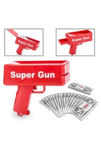Para Dolar Saçma Para Atma Tabancası Super Money Gun