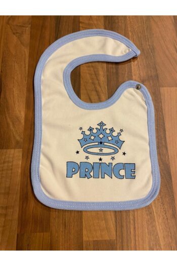Prince Yazılı Nakışlı Erkek Bebek Mama Önlüğü