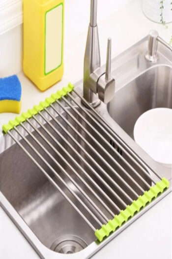 Sebze, Meyve Ve Bulaşıklarınız Için Katlanabilir Süzgeç Lavabonuzun Yeni Yardımcısı!