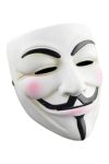 V For Vandetta, Wanted Vendetta Maske Yılbaşı Halloween Cadılar Bayramı Anonymous Maskesi